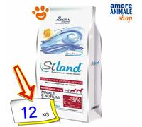 Siland Dog One Protein Adult Medium Maxi Maiale e Agrumi Cibo Secco Cani 3/12 Kg