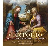 Marco Antonio Centorio Marco Antonio Centorio: Vocal and Instrumental Music (CD)