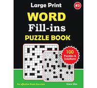 Silas Grace Large Print WORD FILL INS Puzzle Book (Tascabile)