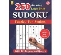Silas Grace Reign Me 250 Amazing Large Print SUDOKU Puzzles For Seni (Tascabile)