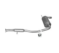 Silber Terminale di Scarico Final Muffler Polmo Mazda MX5 I 1.6 89-1998