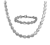 SilberDream SDS457W - Parure di gioielli da donna in argento Sterling