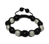 Silberdream Shamballa Bracciale Argento Gioielli Donna Pietra 18-23cm SDA913