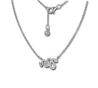 Silberdream Zirconia Serpente Argento Collana Gioiello 44cm 925 Argento GSK400W