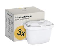 SILBERTHAL Cartucce filtro acqua 3 pz - Compatibile con Brita Maxtra - Riduce il calcare, il cloro e le impurità - Cartucce filtranti sostitutive