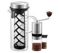 SILBERTHAL Set macinacaffe e caraffa Cold Brew - Acciaio inox e vetro