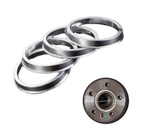 Silberton Nabenzentrierte Anello Accessori Auto Coprimozzo Alluminio Lega