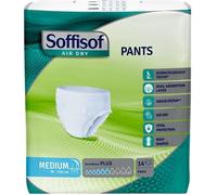 Pannolone Per Incontinenza Soffisof Air Dry Pants Plus Large 14 Pezzi