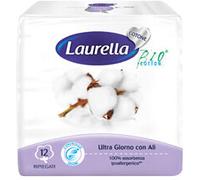 silc spa Laurella Assorbenti Cotone Ultra Giorno Con Ali 12 Pezzi