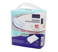 SILC Traversa assorbente, 80x180 cm, confezione da 90 pezzi (6 buste da 15), ideale per letti, per anziani, per animali