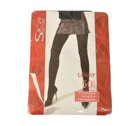 Silca Collant calza 50 denari in microfibra caldo e vellutato articolo COVER COLLANT, Nero - Black, Taglia 3-4 / III - IV