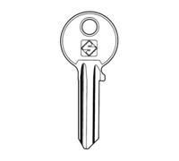Chiavi per cilindri cisa 5 spine grandi cs206 in acc. nich. - cs206 dx 100 pezzi