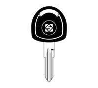 SILCA HU46T2 CHIAVE TRASPONDER C/CHIP