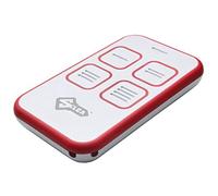SILCA - Telecomando residenziale Air4 a 4 pulsanti, Air4 Q Quartz (da 27 a 40,685 MHz), bianco/rosso