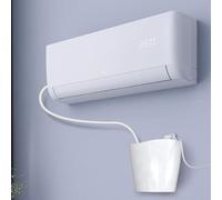 Sileduove 1 set pompa di condensa per aria condizionata USB pompa di drenaggio 5 V rimozione automatica della condensa per unità 1-3P 450 ml/min bianco (1 metro)