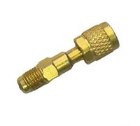 Sileduove Adattatore in ottone con filettatura sinistra R32 Connettore interno 1/4 SAE-LH per serbatoio di stoccaggio HVAC Mini Split System