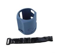 Sileduove Custodia impermeabile in silicone per altoparlante Sony SRS-XB13, con cinghia, anti-scolorimento, antiurto, da viaggio, con supporto per bicicletta, colore: blu