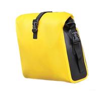 Sileduove Facile installazione della borsa da sella impermeabile da 10 litri, adatta per vari veicoli, tra cui biciclette elettriche (giallo)