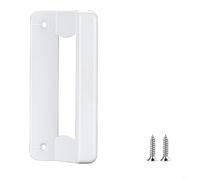 Sileduove Maniglia per porta scorrevole, in lega di zinco, leva resistente, hardware per porta interna, finitura in vernice da forno, impugnatura ergonomica, 17 x 75 x 5 cm, per porte di cucina