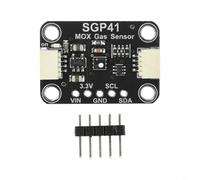 Sileduove Modulo sensore di qualità dell'aria SGP40 SGP41 per STEMMA QT Qwiic, rilevamento formaldeide NO2, interfaccia 33V I2C, grado -40C a 70C, Plug-and-Play per veicolo intelligente (SGP41)