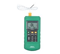 Sileduove MS6514 Doppio Canale Termometro Digitale Data Logger, Con Interfaccia USB, Per K J T E R S N Termocoppia Misura E Analisi Della Temperatura
