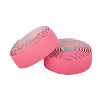 Sileduove Nastro per manubrio per bici da strada, antiscivolo, antiurto, con elastico in silicone PU e materiale EVA, leggero, 1980 mm x 30 mm x 3 mm, coppia per ciclismo confortevole (rosa)
