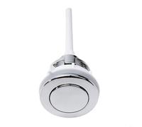 Sileduove Pulsante WC, pulsante serbatoio, singolo sciacquone, accessorio per bagno, design a risparmio idrico, facile installazione, diametro 38 mm, compatibile con cisterne standard,