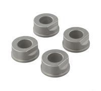 Sileduove Set di 4 boccole per ruota anteriore, per modelli Craftsman 532009040 532124959, progettate per prestazioni ottimali e manutenzione del tosaerba