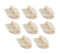 Sileduove Set di 8 pezzi di ricambio per aspirapolvere per piscina, compatibili con Hayward per AquaBug, accessori per la pulizia della piscina, bianco