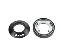 Sileduove Set di bocchette per cuffie per bicicletta, 44 mm, 418 mm, 469 mm, kit di coppa esterna per manubrio integrato su strada con cavo interno in lega di alluminio CNC, copertura superiore con