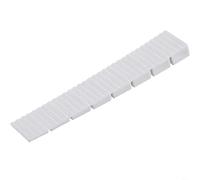 Sileduove Spessori di livellamento per mobili, cunei in plastica, piedini per armadietti per il miglioramento della casa, base testurizzata antiscivolo, design trapezoidale impilabile, 993 x 079 x 080