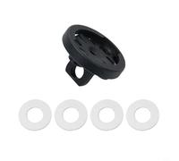 Sileduove Supporto per computer da bicicletta in lega di alluminio e ABS nero per computer da ciclismo staffa di supporto GPS per Brompton per Garmin supporto leggero per computer da bici