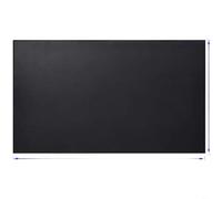 Sileduove Tappetino per barbecue ignifugo resistente alle alte temperature, per grigliare all'aperto, proteggere terrazza ed erba da scintille di calore e grasso (nero, 91,4 x 165,2 cm)