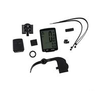 Sileduove Wireless Bike Computer Tachimetro Contachilometri Grande Display LCD Auto per WAKE Up Impermeabile Ciclismo Dati Per Strada Montagna Biciclette Pieghevoli Plastica Facile Installare