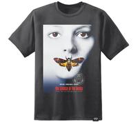 Silence Degli Innocenti Classic Movie Poster T Shirt Horror Film Hannibal Lecter