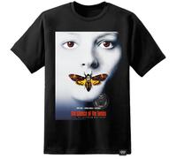 Silence Degli Innocenti Classic Movie Poster T Shirt Horror Film Hannibal Lecter