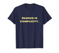 Silence Is Complicity tee Maglietta