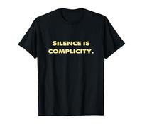 Silence Is Complicity tee Maglietta