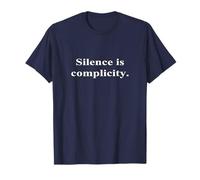 Silence Is Complicity tee Maglietta