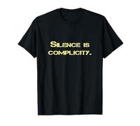 Silence Is Complicity tee Maglietta