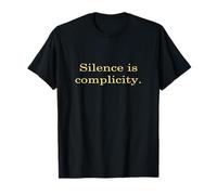 Silence Is Complicity tee Maglietta