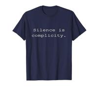 Silence Is Complicity tee Maglietta