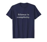 Silence Is Complicity tee Maglietta