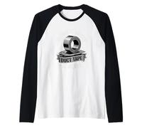 Silence Is Golden Duct Tape è argento Maglia con Maniche Raglan
