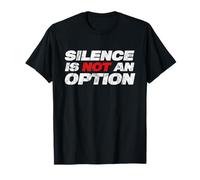 Silence Is Not An Option Black Lives Matter DACA Protest Maglietta