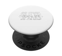 Silence Speaks Typography Bold Minimalist Quote Modern PopSockets PopGrip Adesivo