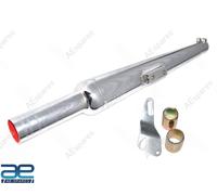 Silencer In Acciaio Chrome Per Royal Enfield Goldstar Type Senza Baffle