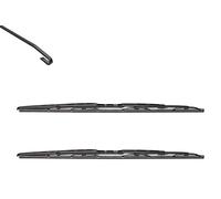 VALEO Silencio Tergicristallo VM210 Kit di Spazzole Tergicristallo Convenzionali per Tutte le Stagioni, Durevoli e Resistenti 525mm/525mm Anteriore Confezione da 2 574273