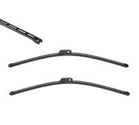 VALEO Silencio Tergicristalli VF302 Kit di Spazzole tergicristallo originali Flat Blade ad Alte Prestazioni, Maggior Visibilità su Strada 550mm/550mm Anteriore Confezione da 2 574303