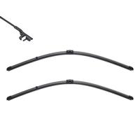 VALEO Silencio Tergicristalli VF358 Kit di Spazzole tergicristallo originali Flat Blade ad Alte Prestazioni, Maggior Visibilità su Strada 600mm/425mm Anteriore Confezione da 2 574372